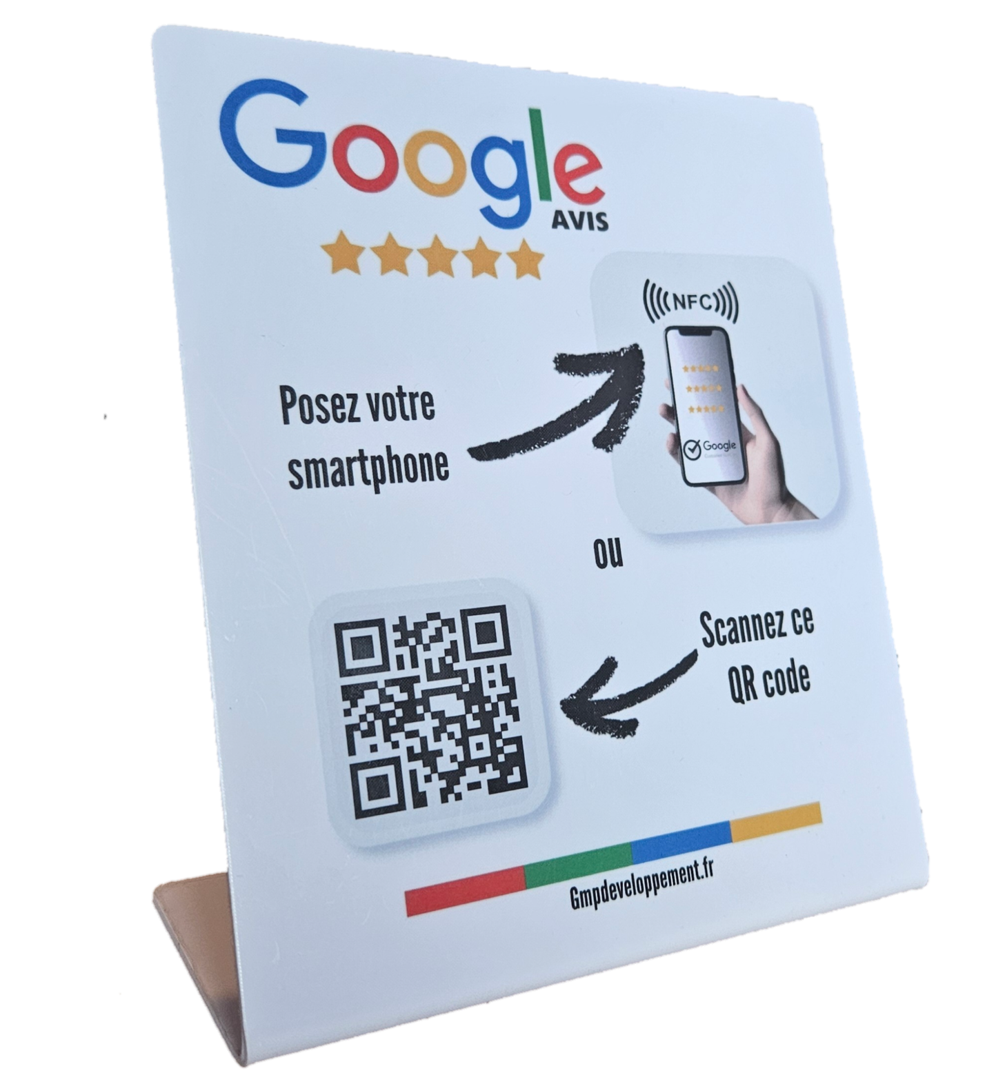 Votre chevalet google® NFC