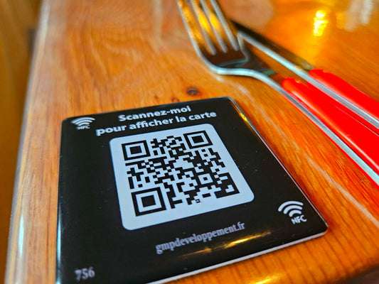 QR code de table