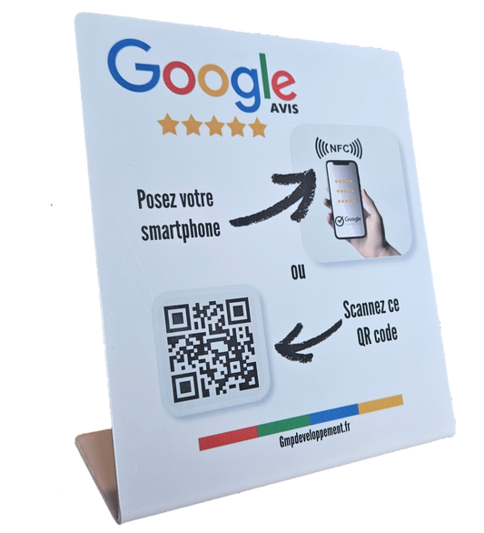 Votre chevalet google® NFC