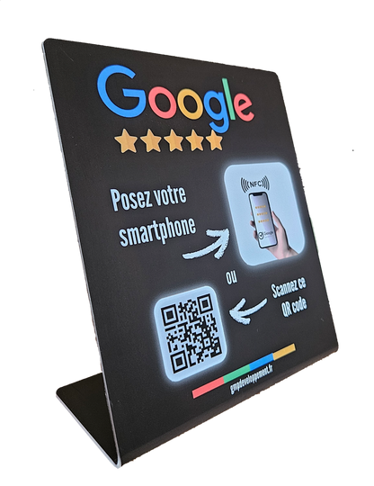 Plaquette google nfc